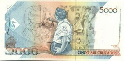 Brazília 1989. 1CN/1000C, 5CN/5000C, 10CN/10.000C teljes sor!  T:I