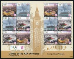 Summer Olympics: London 2 minisheet, Nyári Olimpia: London 2 db kisív