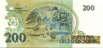 Brazília 1990. 50C/50CN, 100C/100CN, 200C/200CN, 500C/500CN teljes sor! + 1990. 5000C T:I