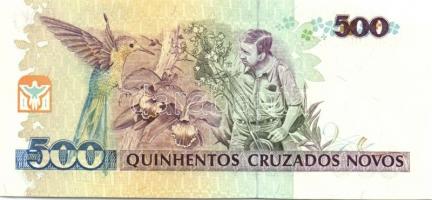 Brazília 1990. 50C/50CN, 100C/100CN, 200C/200CN, 500C/500CN teljes sor! + 1990. 5000C T:I