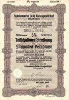 USA 1952-80. 10db klf részvény + Németország 1923-43. 5db klf részvény