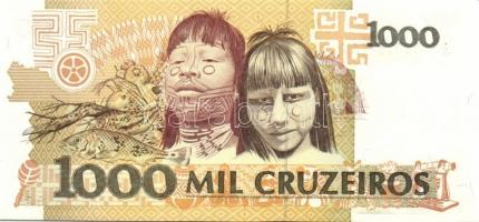 Brazília 1990-93. 100C, 200C, 500C, 1000C, 5000C, 10.000C, 100.000C, 500.000C egy kivételével teljes...