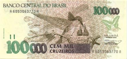 Brazília 1990-93. 100C, 200C, 500C, 1000C, 5000C, 10.000C, 100.000C, 500.000C egy kivételével teljes...