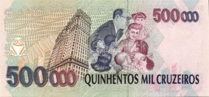 Brazília 1993. 50CR/50.000C, 100CR/100.000C, 500CR/500.000C teljes sor! T:I