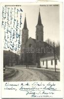1937 Nagysomkút, Somcuta Mare; Görög katolikus templom, utca / Biserica gr. cat. romana / church, street, photo