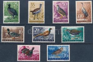 Jugoszláv állatok (III.) madarak sor, Yugoslav animals (3rd) birds set