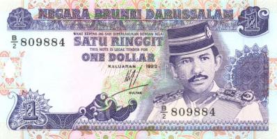 Brunei 1989. 1R, 5R, 10R T:I