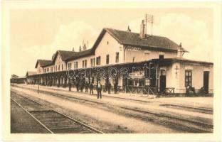 Újvidék, Novi Sad; Vasútállomás / Zeljeznicka stanica / Bahnhof / railway station (EK)