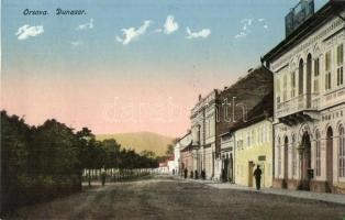 Orsova, Dunasor / street view (Rb)