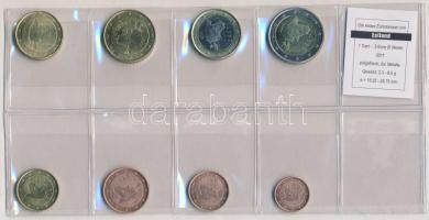 Észtország 2011. 1c-2E (8xklf) érme szett T:1- Estonia 2011. 1 Cent - 2 Euro (8xdiff) coin set C:AU