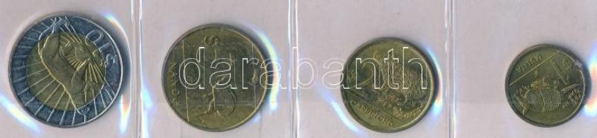 Uruguay 2011. 1P-10P (4xklf) érme szett T:1- Uruguay 2011. 1 Peso - 10 Pesos (4xdiff) coin set C:AU