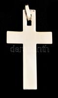 Ezüst(Ag) kereszt függő, jelzett, 5,8x2,8 cm, 5,3 g