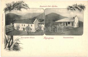 Mpapua, Europäer Haus, Sanatorium / European house and sanatorium. Art Nouveau