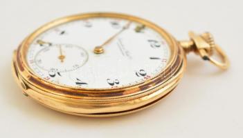 IWC Schaffhausen 14 K arany zsebóra sérült nem müködő hiányos állapotban / Vintage IWC Schaffhausen ...