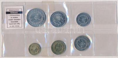 Dzsibuti 1991-1999. 1Fr-50Fr (6xklf) T:1- Djibouti 1991-1999. 1 Franc - 50 Francs (6xdiff) C:AU