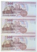 2008. 500Ft "EB" + 2011. 500Ft "EB" + 2013. 500Ft "ED" T:I,I-