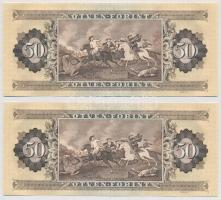 1983. 50Ft (5x) sorszámkövetők T:I,I-