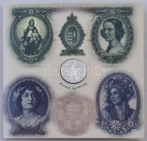 2007. 1Ft-100Ft (8xklf) "Berán Lajos és a pengő" forgalmi sor, benne "Berán Lajos és ...