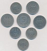 NSZK 1950-1989. 1M (4xklf) + 2M (3xklf) + 5M T:2
FRG 1950-1989. 1 Mark (4xdiff) + 2 Mark (3xdiff) +...