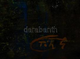 Tóth jelzéssel: Várkastély, olaj,vászon, fa keretben, 69×49,5 cm