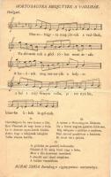 Vadász dal / Jägerlied / Shooting song. music sheet (fa)
