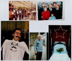 cca 1990-2000 Politikusok, politikai események (Hegedüs, Horn, stb.), 12 db fotó, 9x12 és 13x18 cm