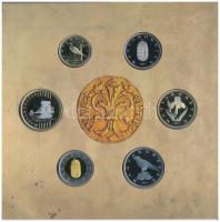 2012. 5Ft-200Ft (6xklf) forgalmi szett "Az első magyar aranyforint" + I. Károly aranyforin...