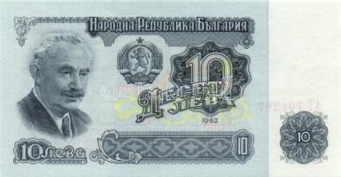 Bulgária 1962. 1L, 10L T:I