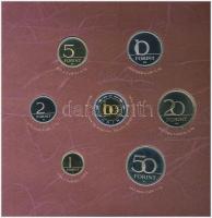 2003. 1Ft-100Ft (7xklf) forgalmi sor szettben, benne 20Ft "Deák Ferenc" forgalmi emlékérme...