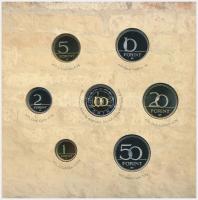 2003. 1Ft-100Ft (7xklf) forgalmi sor szettben, benne 20Ft "Deák Ferenc" forgalmi emlékérme...