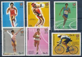 Summer Olympics set + minisheet, Nyári olimpia sor + kisív