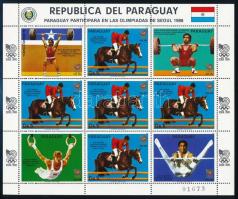 Summer Olympics set + minisheet Nyári olimpia sor + kisív