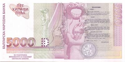 Bulgária 1991-92. 20L, 50L, 100L, 200L + 1994-96. 2000L, 5000L T:I