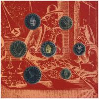 2001. 1Ft-100Ft (7xklf) forgalmi sor dísztokban, "Magyarország pénzérméi" sorozat + 2002. ...