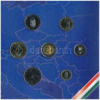 2001. 1Ft-100Ft (7xklf) forgalmi sor dísztokban, "Magyarország pénzérméi" sorozat + 2002. ...