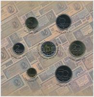 2001. 1Ft-100Ft (7xklf) forgalmi sor dísztokban, "Magyarország pénzérméi" sorozat + 2002. ...