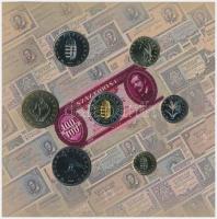 2001. 1Ft-100Ft (7xklf) forgalmi sor dísztokban, "Magyarország pénzérméi" sorozat + 2002. ...