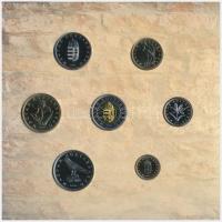 2001. 1Ft-100Ft (7xklf) forgalmi sor dísztokban, "Magyarország pénzérméi" sorozat + 2002. ...