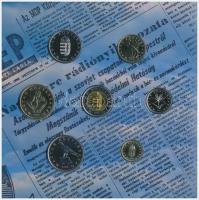 2006. 1Ft-100Ft (7xklf) "1956-os forradalom" forgalmi sor szettben, karton dísztokban + 20...