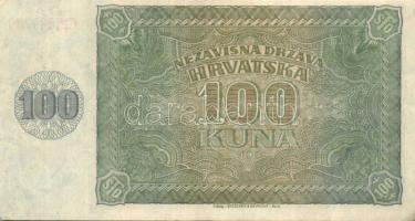 Horvátország 1941. 100K T:II + 1943. 1000K T:II