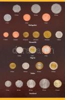 DN "A világ legszebb forgalmi pénzei - Afrika" 12 ország forgalmi érméi kihajtható mappába...