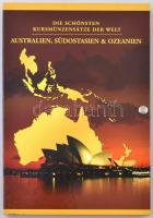 DN "A világ legszebb forgalmi pénzei - Ausztrália és Oceánia" 14 ország forgalmi érméi kih...