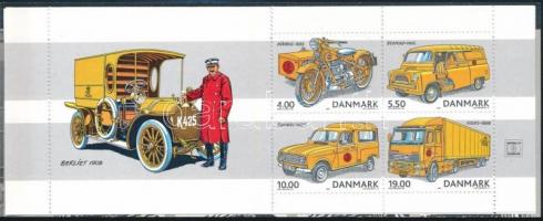 Postage vehicles stamp- booklet Postai járművek bélyegfüzet