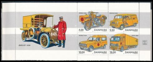 Postage vehicles stamp-booklet Postai járművek bélyegfüzet