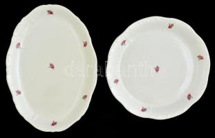 Zsolnay matricás étkészlet (6 szem.), jelzett, hibátlan, összesen:24 db