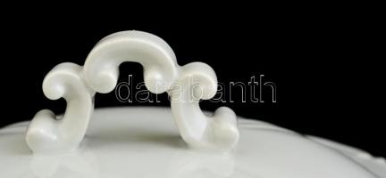 Zsolnay matricás étkészlet (6 szem.), jelzett, hibátlan, összesen:24 db