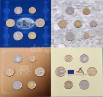 2008. 1Ft-100Ft (7xklf) "Búcsú az egy- és kétforintostól" forgalmi szett, karton tokban + ...