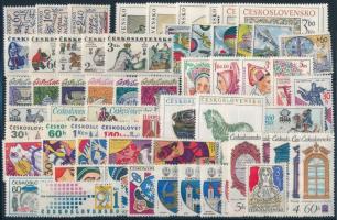 63 stamps, 63 klf  bélyeg, a teljes évfolyam kiadásai