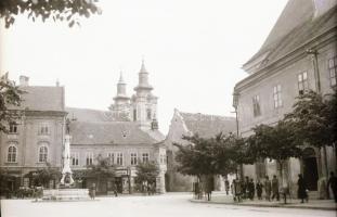 cca 1930-1940 Magyarországi tájak (Mátra, Pomáz, Bakony, stb.), 34 db fotónegatív, feliratozott borí...