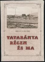 1987 Tatabánya régen és ma. 15 db MODERN lap, egyenként 2-2 reprint képeslappal saját tokjában / 15 modern cards with 2-2 reprint postcards on each, in their own case